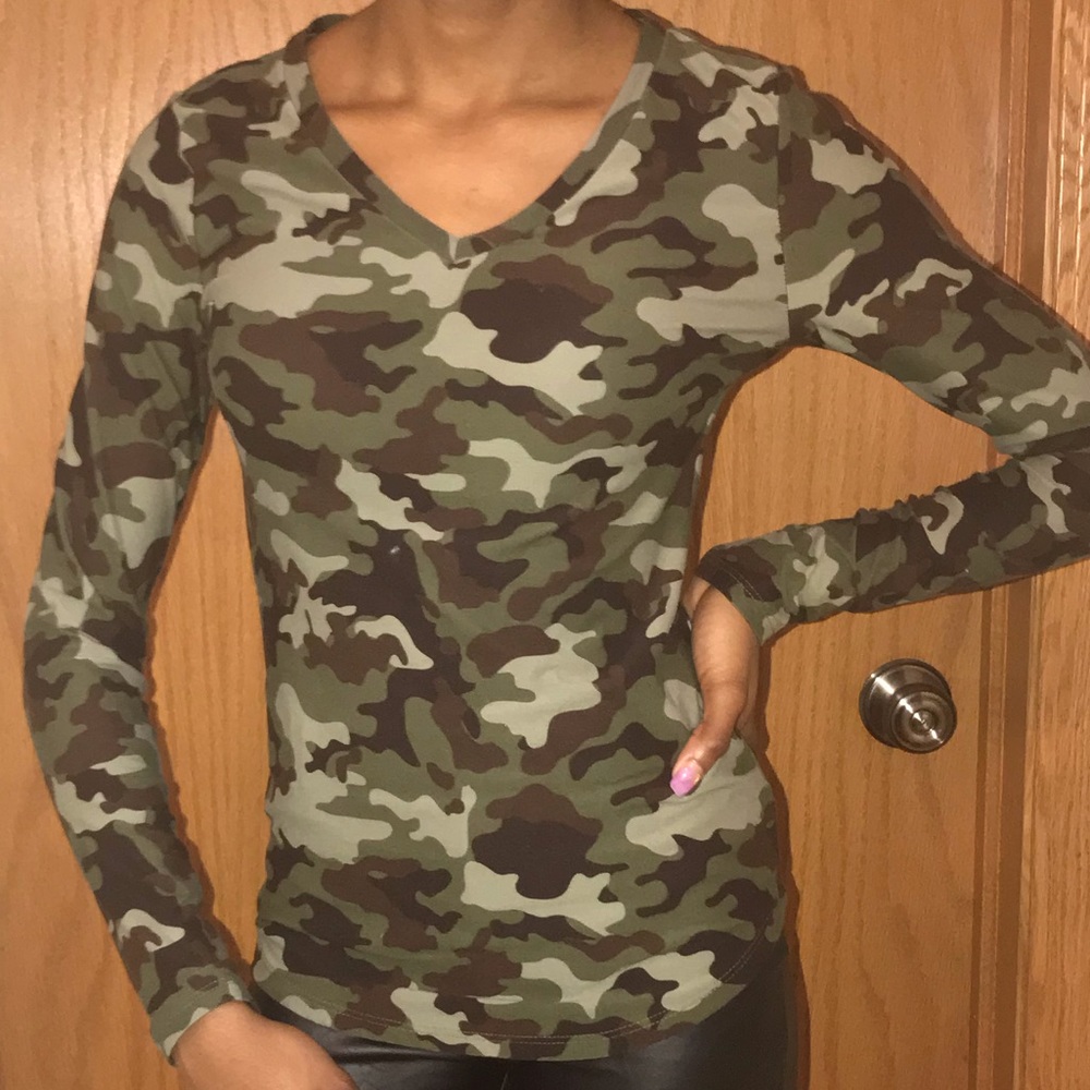 Camouflage t-shirt